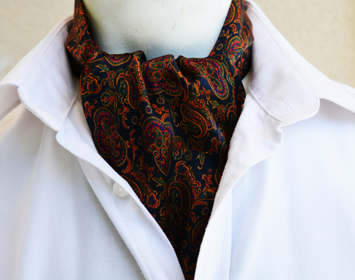 Foulard Ascot en soie