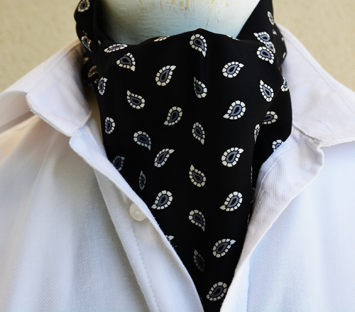 Foulard Ascot en soie