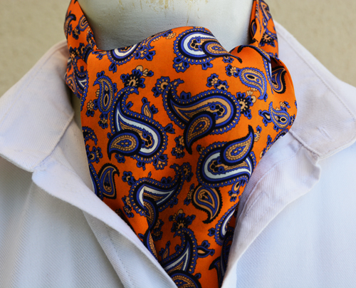 Foulard Ascot en soie