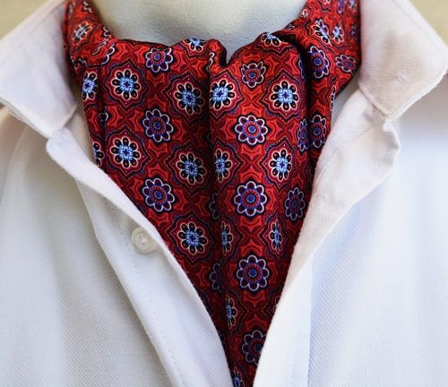 Foulard Ascot en soie