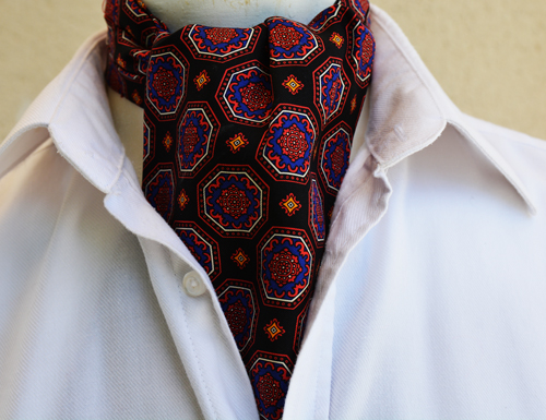 Foulard Ascot en soie