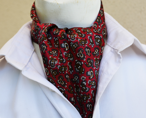 Foulard Ascot en soie