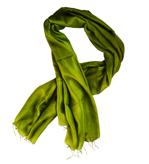 Grand foulard en soie fine du Vietnam