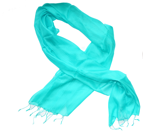 Grand foulard en soie fine du Vietnam