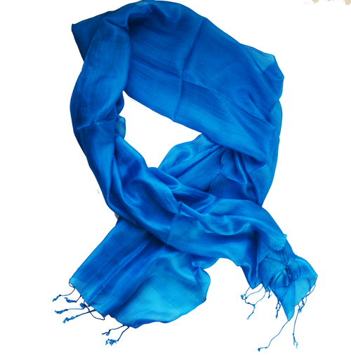 Grand foulard en soie fine du Vietnam