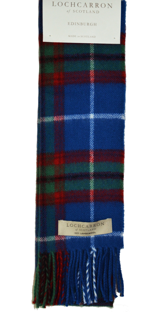 Foulard Tartan écossais 100% laine d'agneau (Lambswool)