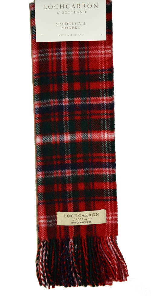 Foulard Tartan écossais 100% laine d'agneau (Lambswool)