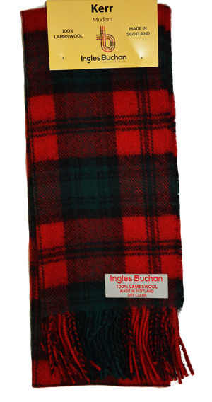 Foulard Tartan écossais 100% laine d'agneau (Lambswool)