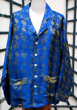 Pyjama femme en soie tissée